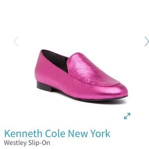 Kenneth Cole Magenta Loafers